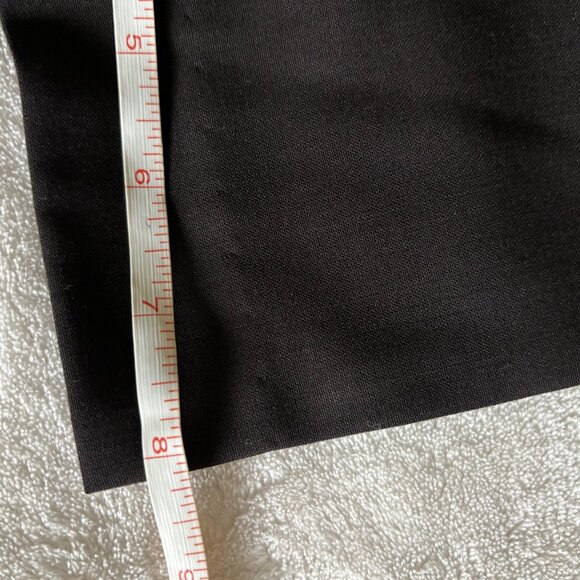 Theory Hankiana Dark Chocolate Wool Pants Size 8 NWT - Picture 5 of 5